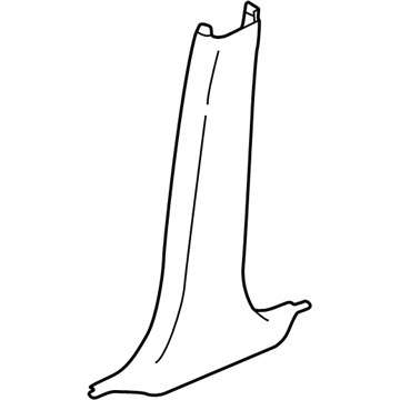 Saturn 22730148 Lower Trim Panel