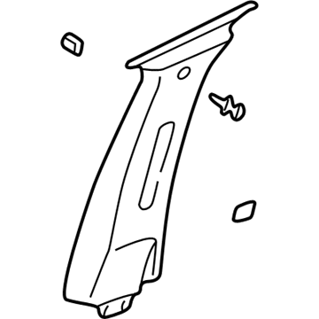 Saturn 10391847 Upper Trim Panel