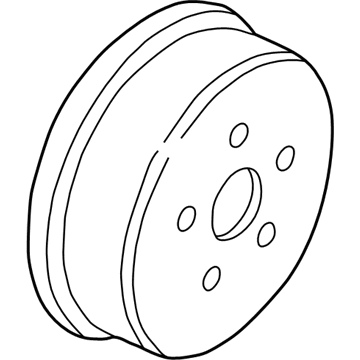 Pontiac Brake Drum - 18021269