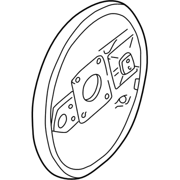 Oldsmobile Cutlass Cruiser Brake Backing Plate - 18014505