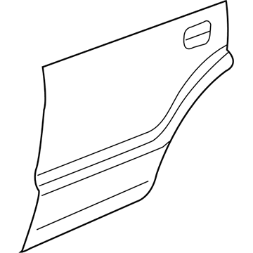 GM 15083445 Outer Panel, Driver Side