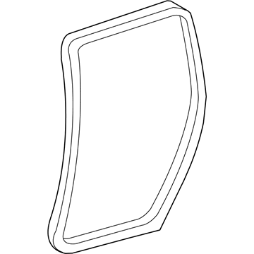 2005 Buick Rainier Weather Strip - 19120580