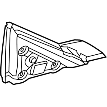 GM 23105581 Mirror Assembly Gasket, Rear