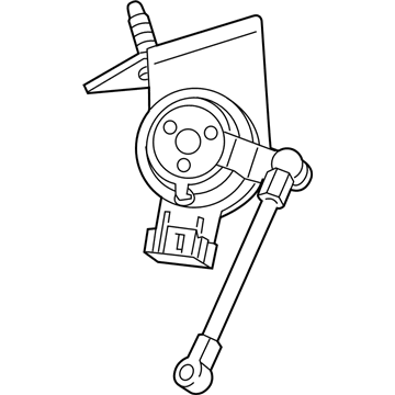 GM 23137353 Rear Sensor, Passenger Side