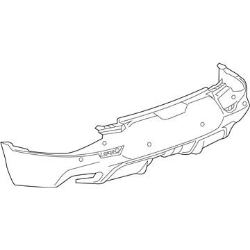 Chevy Blazer Bumper - 85642964