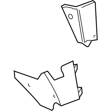 GM 22597570 Diagnostic Unit Cover, Passenger Side