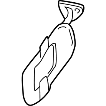 Pontiac 22608795 Sunvisor