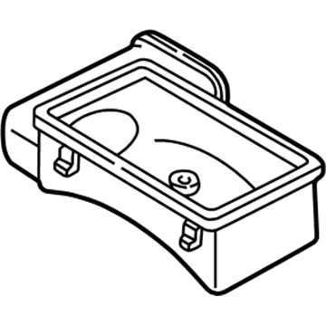 GMC Safari Air Filter Box - 25098836