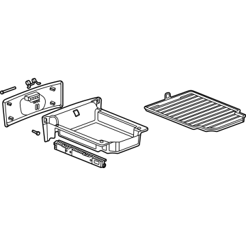 GM 85510728 Tray, Black