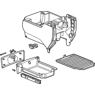 GMC Center Console Base - 84947792