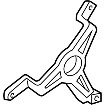 Chevy Cooling Fan Bracket - 22137623