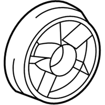 Oldsmobile Cutlass Calais A/C Condenser Fan - 22088598