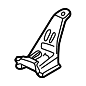 GM 10406995 Rear Rail Lower Reinforcement, Passenger Side