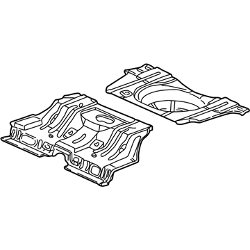 Oldsmobile Intrigue Floor Pan - 19181804