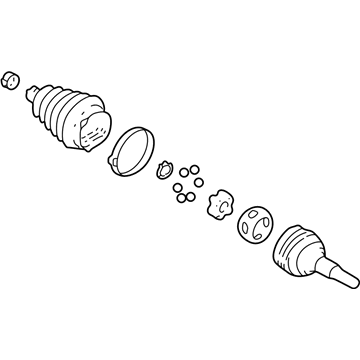 Oldsmobile 26059845 Outer Joint
