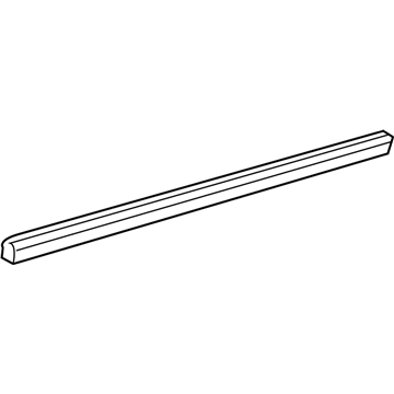 GM 10363024 Belt Weatherstrip, Front Outer Driver Side