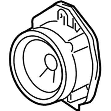 GM 23303582 Front Driver Speaker