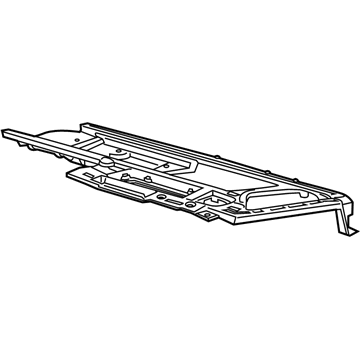 GM 23475055 Trim Plate, Black, Front
