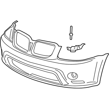 Pontiac Torrent Bumper - 19120951