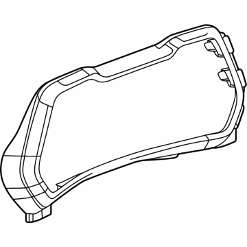 Chevy 84868987 Cluster Bezel