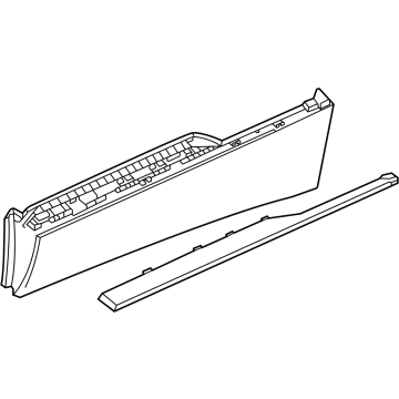 2023 Cadillac LYRIQ Door Moldings - 84828711