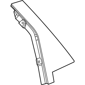 GM 85536045 Rear Applique, Driver Side