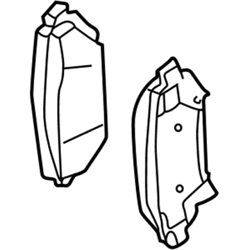 2001 Chevy Impala Brake Pad - 18029828