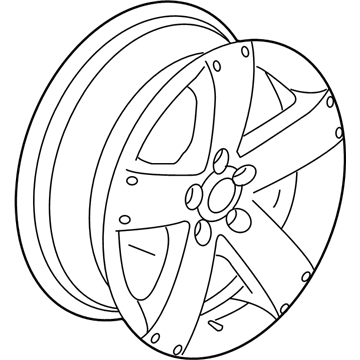 2007 Pontiac Torrent Spare Wheel - 9595782