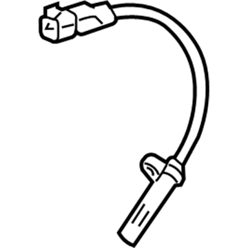 Cadillac ABS Sensor - 15921849