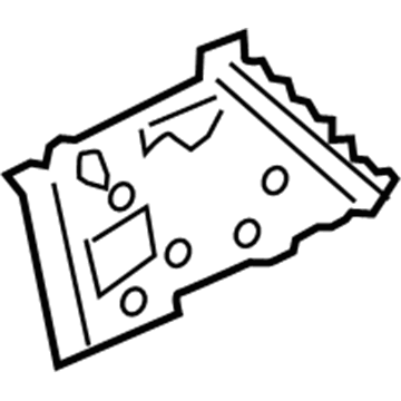 GM 84050741 Reinforcement Panel, Lower Inner Driver Side
