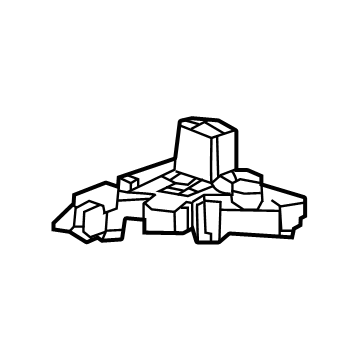 GM 84770647 Lower Bracket, Front Driver Side