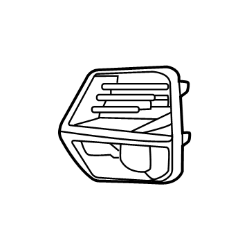 GM 84770637 Trim Bezel, Front Driver Side