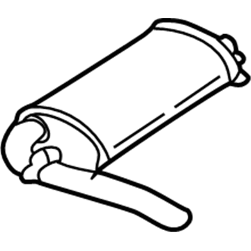 Pontiac Firebird Muffler - 10306198