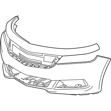 Chevy Impala Bumper - 22990028