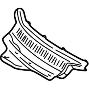 GM 88973655 Cowl Grille
