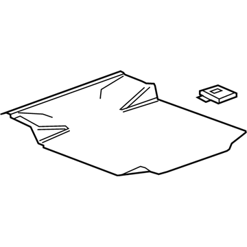 GM 13315670 Floor Mat, Rear