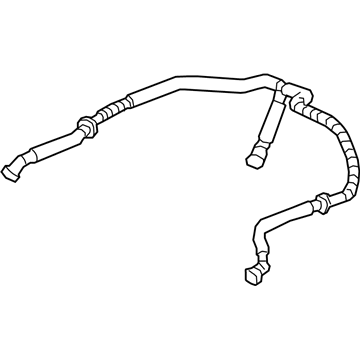 Cadillac PCV Valve Hose - 12681076
