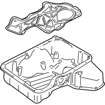Chevy Tracker Oil Pan - 91177730