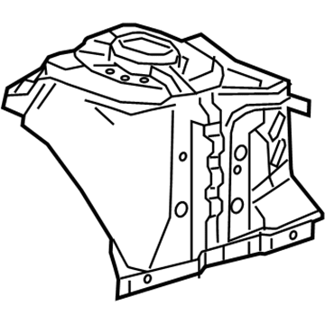 GM 42829460 Apron Panel, Front Driver Side