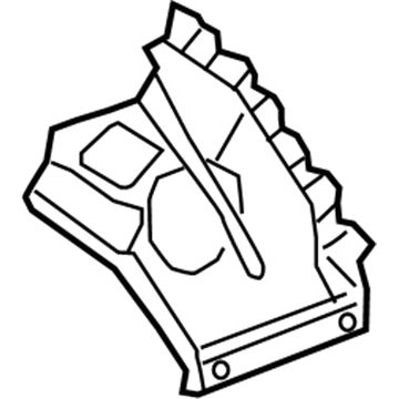 GM 84624978 Front Panel, Inner Driver Side