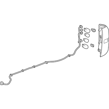 GM 23424738 Tail Lamp Assembly, Rear Passenger Side
