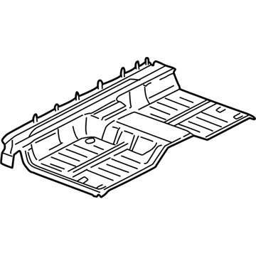 2005 Chevy Silverado 2500 HD Floor Pan - 89025400