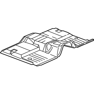 2005 Chevy Silverado 2500 HD Floor Pan - 25910526