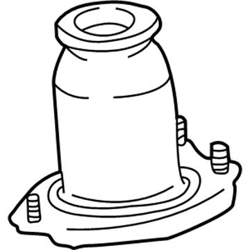 2004 Pontiac Vibe Shock And Strut Mount - 88971279