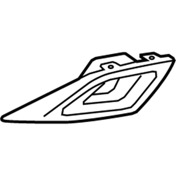 GM 13267937 Trim Bezel, Passenger Side