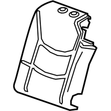 GM 42756012 Seat Back Pad, Rear Driver Side