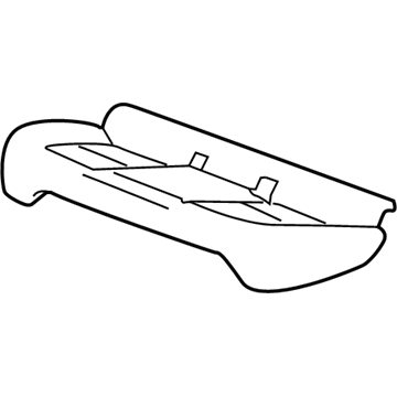 GM 42563329 Cushion Cover, Passenger Side