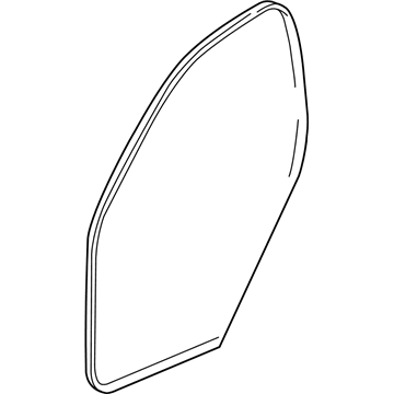 2010 Buick LaCrosse Door Seal - 20954941