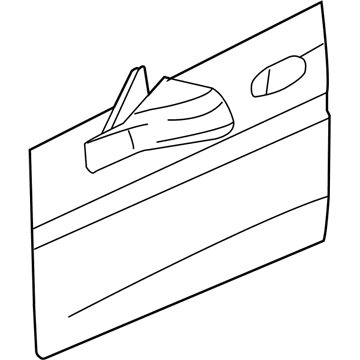 GM 25951189 Outer Panel, Front Driver Side
