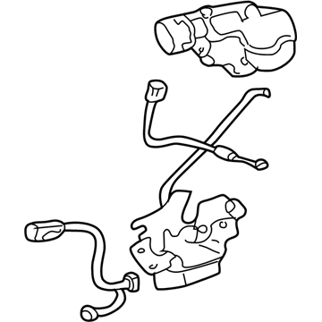 Pontiac Vibe Door Lock - 88969884
